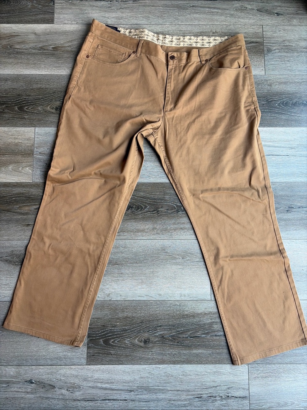 Pendleton Mens Khaki Tan Chino Pants Size 42x29 Classic Straight Fit